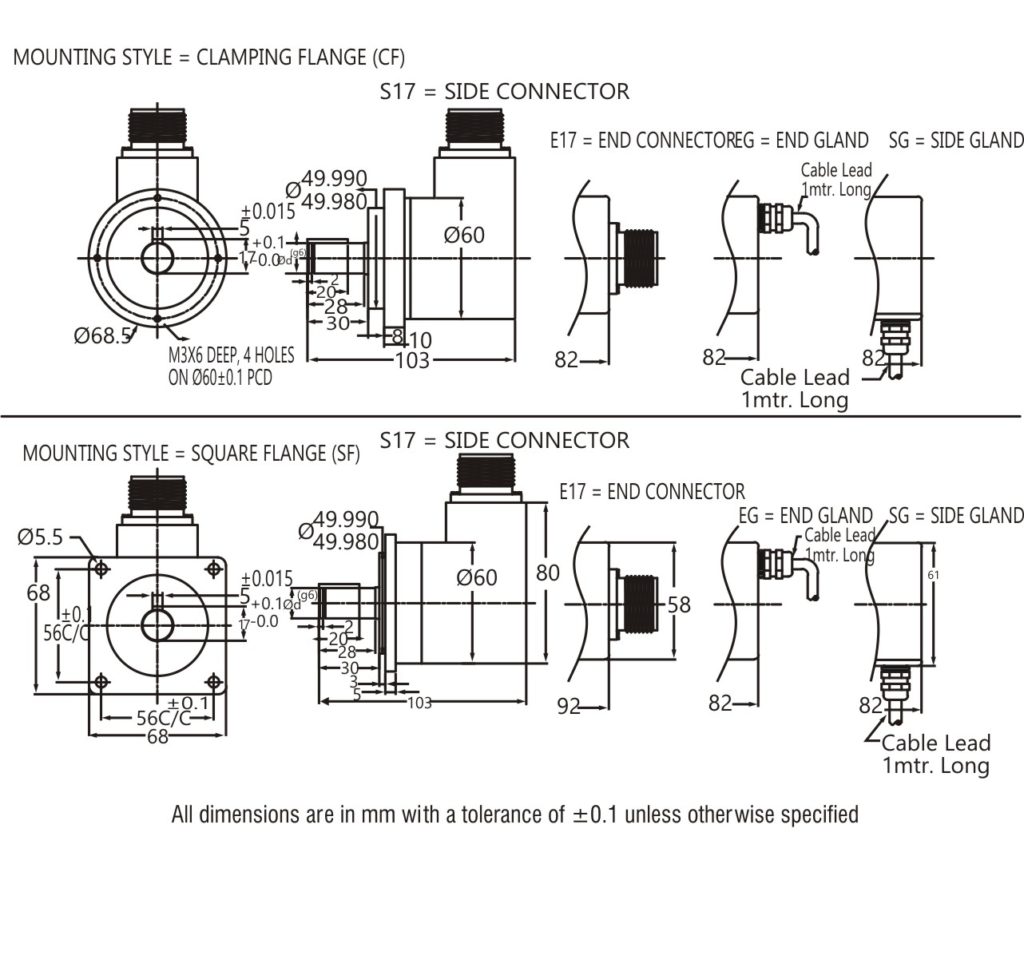 MACHINE TOOL ENCODER J-68S - Jencoder